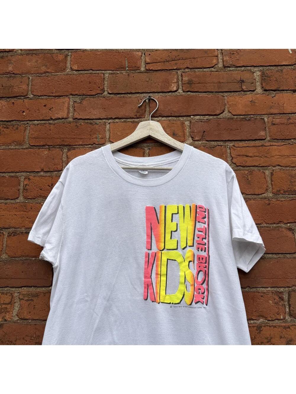 Vintage new kids on the block t shirt 1989/1990 L